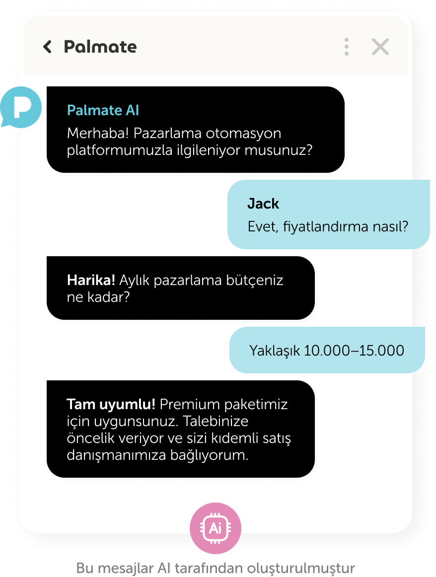 Gerçek zamanlı akıllı potansiyel müşteri puanlaması