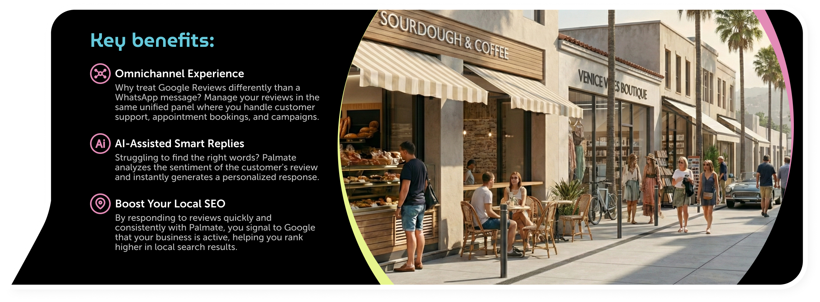 Review reply conversation preview