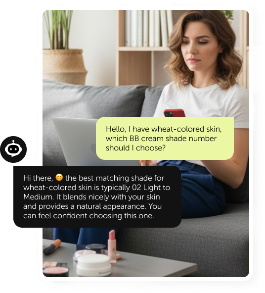 E-commerce sales and support illustration