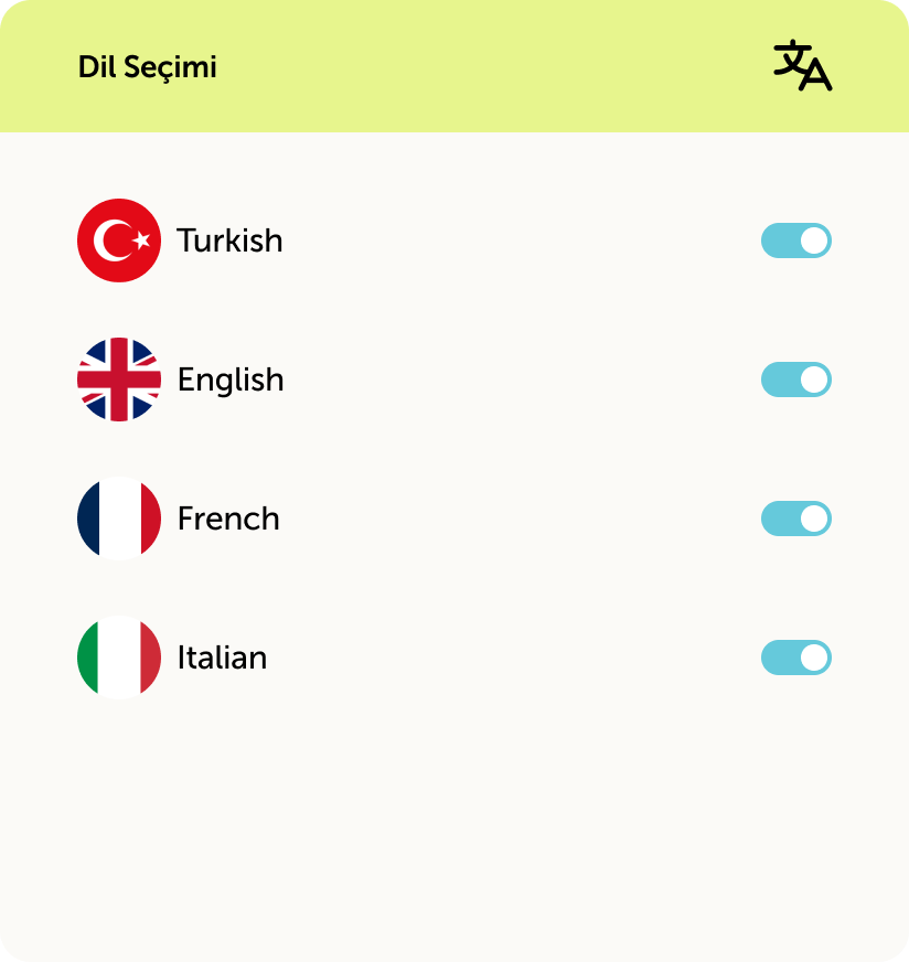 Müşterilerinizin dilini konuşun