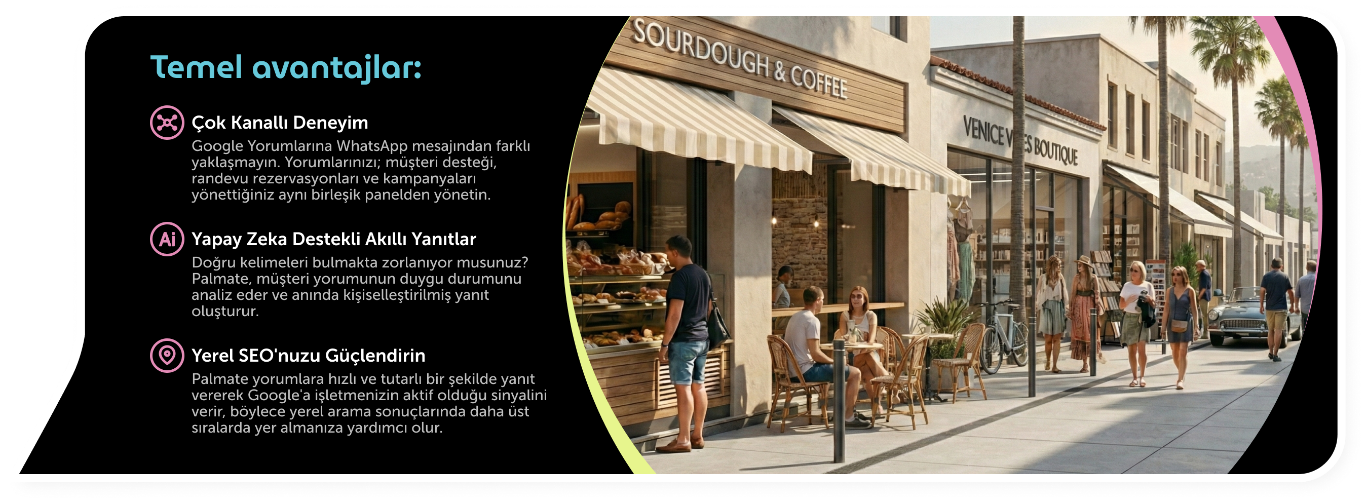 Yorum yanıtı sohbet önizlemesi